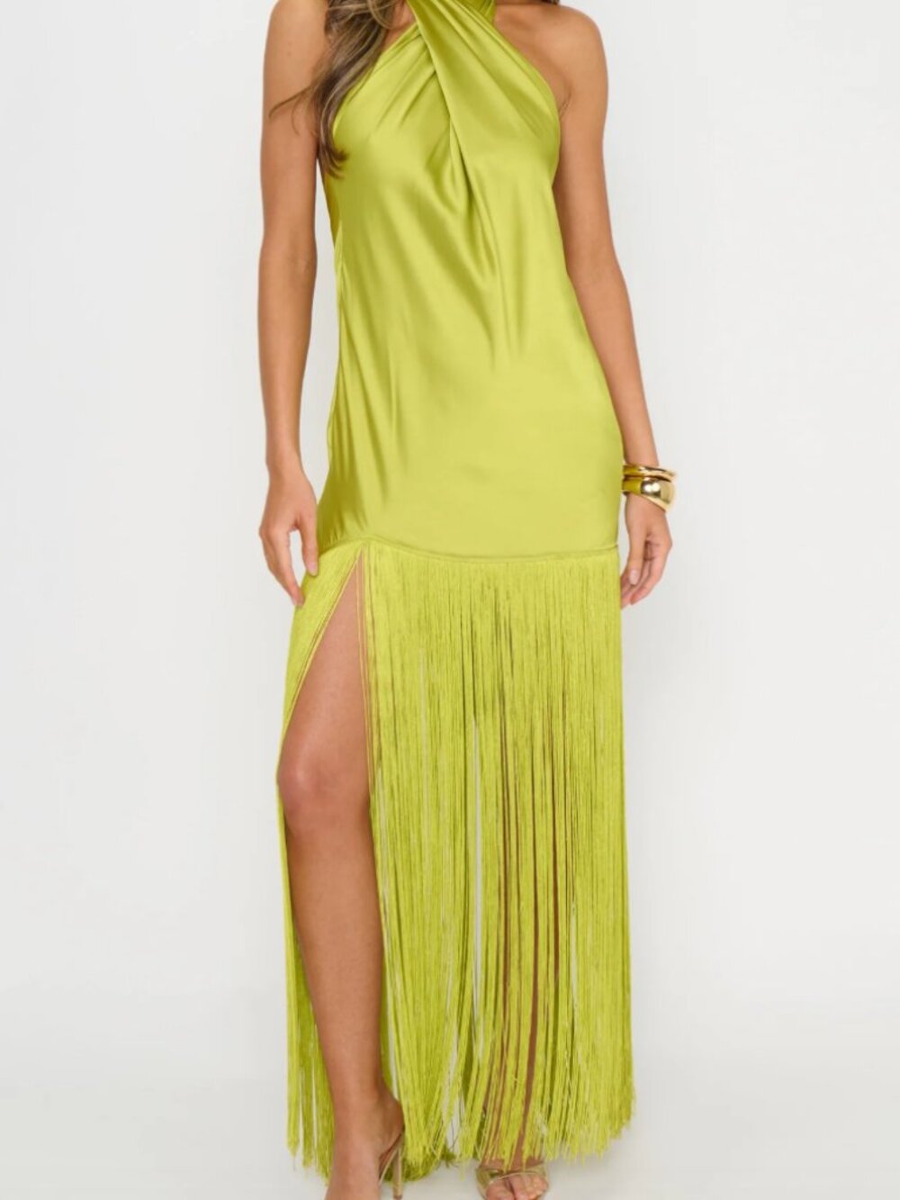 Show Me Your Mumu Jasmine Fringe Maxi Dress